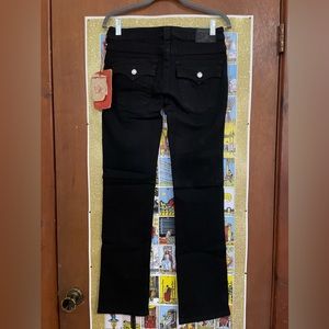 True Religion - Disco Billy - Jet Black Jeans - Size 27